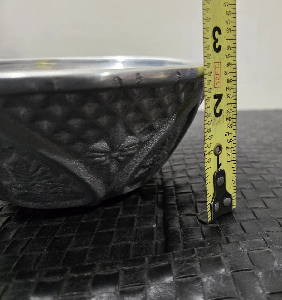 铝制糖果盘/饰品碗 6.75 带盖 — 第 3/4 张图片