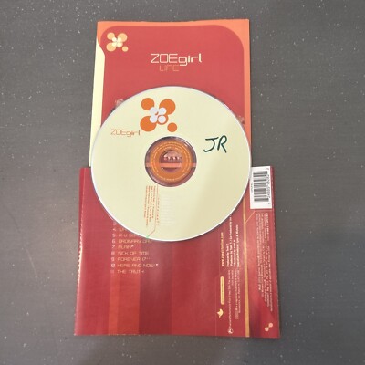 ZOEgirl CD Life, Very Good Condition Disc Artwork Only No Case Free Shipping