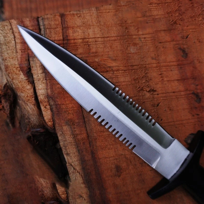 Jack Burton's (Kurt Russel) Movie Replica Stunt Knife With Sheath 11" - Image 3 of 4