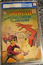 Showcase #6 - SA- 1957 -1st SA Team - Challengers of the Unkown -rare- CGC 5.5