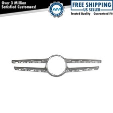 Grille Trim Molding Chrome Black Fits Mercedes-benz Mb1210121