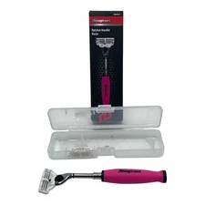 Snap On Tools Razor Soft Grip Pink Ratchet Handle Gillette Blade Shaver Womens