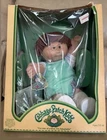 Cabbage Patch Kids Baby Doll MPN 3900 14 in Boy Brown Curly Hair Brown Eyes