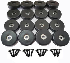 Rubber Feet, Speaker Rubber Feet,16 Pack 40mm x 10mm, Use for Subwoofer Feet, Sp