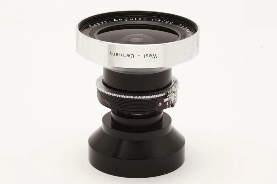 Linhof 90mm f8 Super-Angulon Large Format Lens #47989 - Image 2 of 4