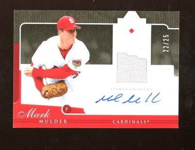 2005 UD Ultimate Collection - Materials #UG-MM Mark Mulder Patch Auto /25