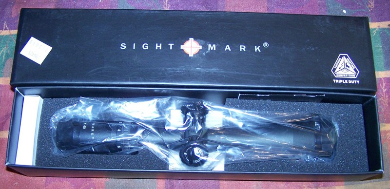Sight Mark 3-9x40mm Tactical Rifle Scope Matte Mildot Tube 30mm PT#SM13012