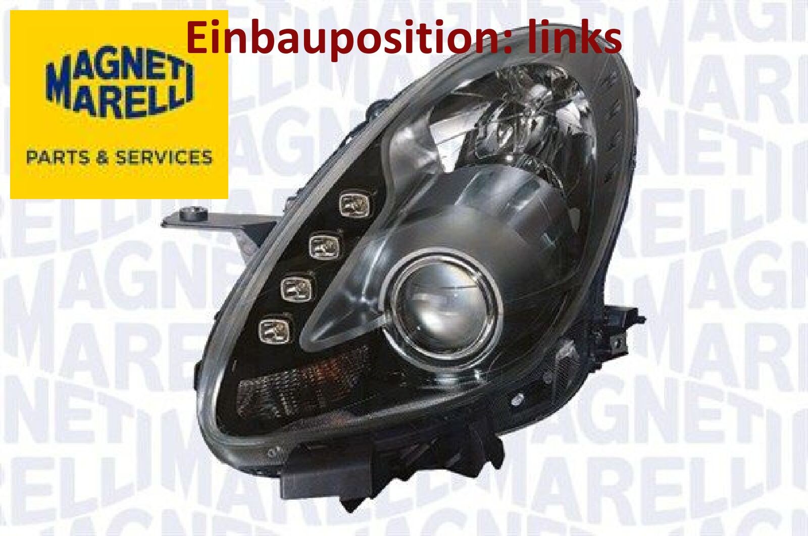 MAGNETI MARELLI 712497501129 Hauptscheinwerfer links Scheinwerfer
