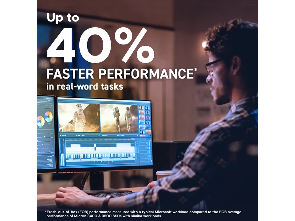 Crucial T705 1TB PCIe Gen5 NVMe M.2 SSD - Up to 13,600 MB/s - Game Ready - - Image 3 of 4