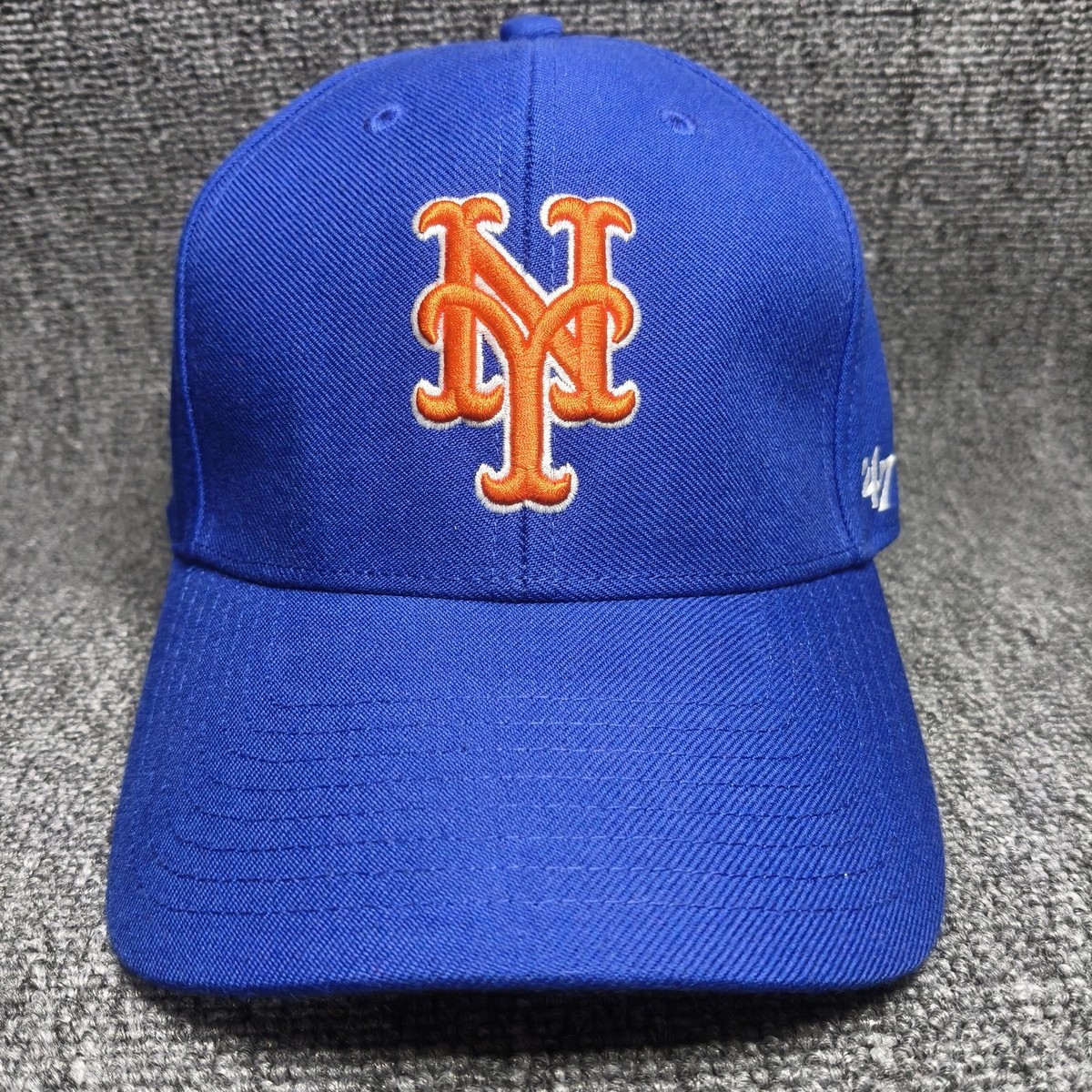 '47 Brand New York Mets MLB Blue Strapback Baseball Cap Hat