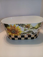 FITS WITH MACKENZIE -CHILD'S SUNFLOWER  METAL  TUB, MADE BY ME