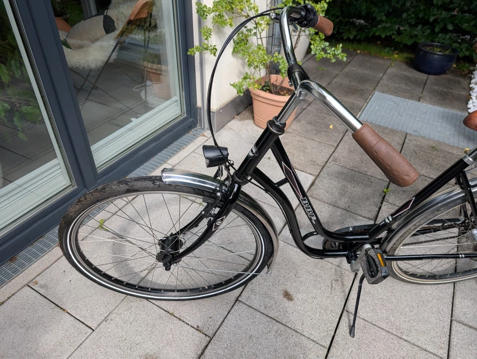 BBF Damenfahrrad Cityrad schwarz, 28 Zoll, 3-Gang Shimano - Bild 2 von 4
