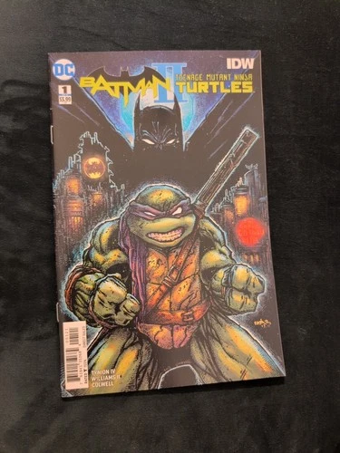 BATMAN TEENAGE MUTANT NINJA TURTLES #1 KEVIN EASTMAN  VARIANT 1
