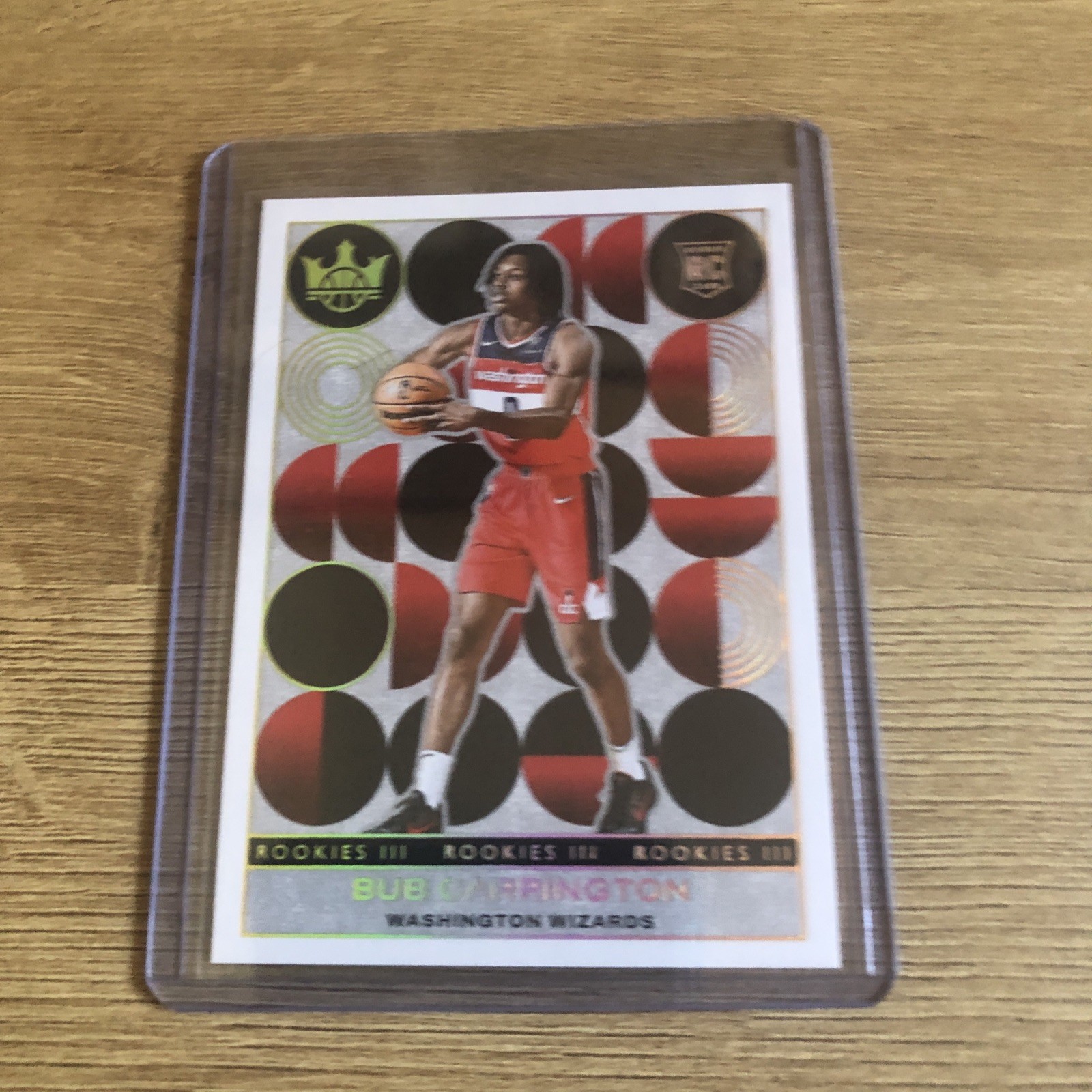 2024-25 Court Kings Bub Carrington #188 RC Rookies III Level 3 SSP Wizards