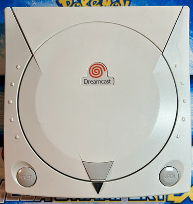 SEGA Dreamcast HKT-3020 White NTSC-U/C Console w/ Power & AV Cables & Free Ship!