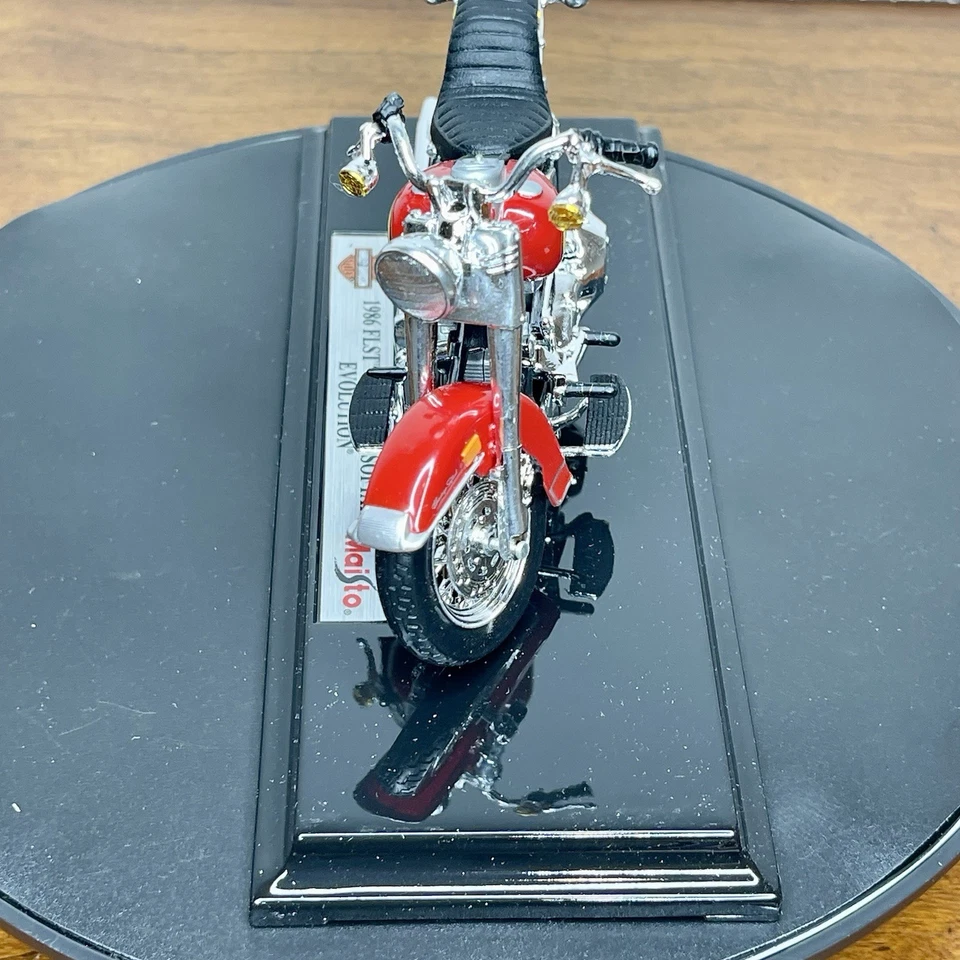 Harley Davidson Maisto edición limitada 1:18-1986 FLST Heritage Softail #08/2000 Foto 4 de 4
