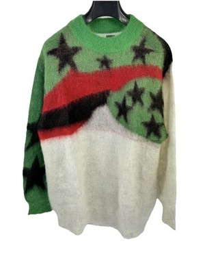 Saint Michael X Denim Tears Star Pullover Gr: XL