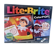 Lite Brite Color Pop "Elf On The Shelf" Creative Light Up Toy 658Pcs New In Box