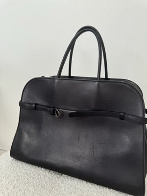 SOLDOUT RARE The Row Margaux 15 Belted Saddle Leather | eBay