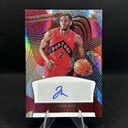 2024-25 Panini Revolution Jonathan Mogbo Rookie Auto Raptor Autograph