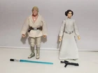 Hasbro Vintage Original Trilogy Collection Luke Skywalker VOTC Princess Leia fig