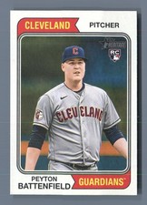 2023 Topps Heritage High Number - Peyton Battenfield #663 (RC)