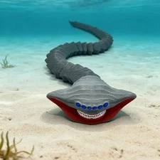 3D Printed Articulated Deep Sea Monster Series Toys Poseable Collectible Kids