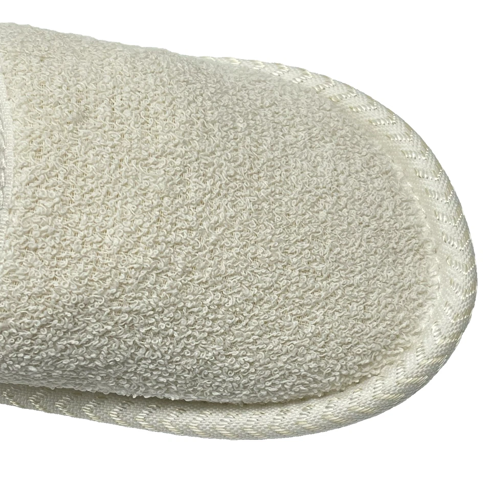 Zapatillas de masaje texturizadas vintage 1997 de tela de rizo hechas en Italia talla L Foto 2 de 4