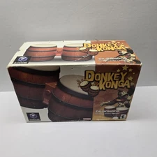 Donkey Konga DK Bongo Controller - Nintendo NO Game With Manual 