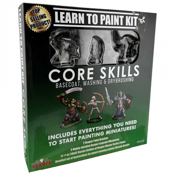 Reaper 08906 Learn To Paint Kit: Core Skills Learn To Paint Kits