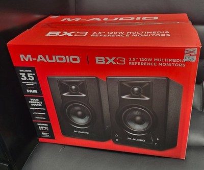 M-Audio BX3 120W Reference Monitors