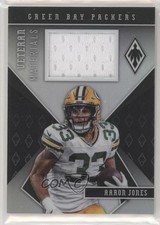 2020 Panini Phoenix Veteran Materials 31/50 Aaron Jones #1 k4s
