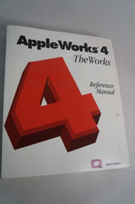 Appleworks 4 the Works Reference Manual Book Compatible with Apple IGS 5.0Mac