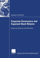 Corporate Governance And Expected Stock Returns | Andreas Schillhofer | Buch