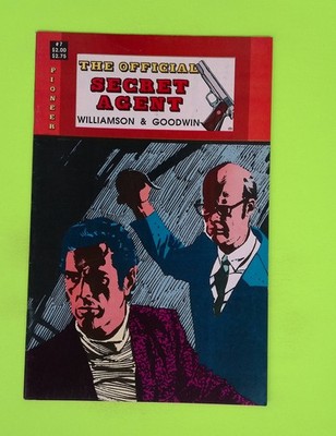 The Official Secret Agent #7 Pioneer Comics 7.0 Comic Book J71-150