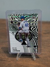 2021 Panini Mosaic Aces Jacob deGrom #ACE3 Green Mosaic Prizm.