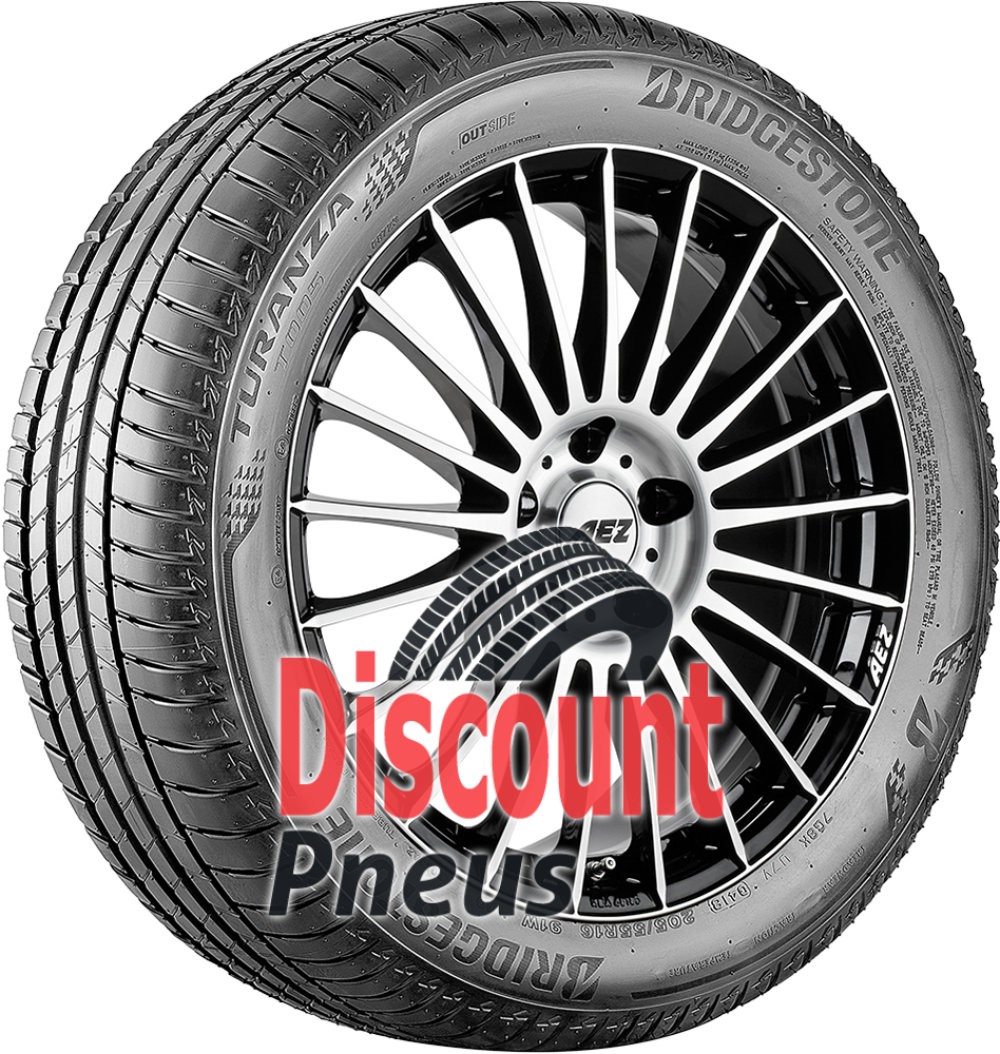 Pneu Bridgestone Turanza T005 195/65 R15 idéal pour longs voyages