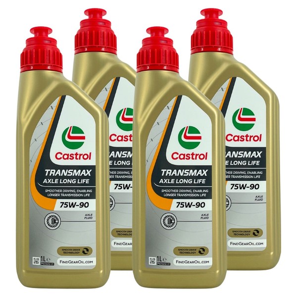 Castrol Transmax Axle Long Life 75W-90 / 4X 1 Liter Flasche AchsgetriebeöL-image