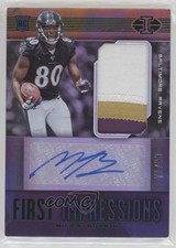 2019 Illusions First Impressions Memorabilia Green 71/99 Miles Boykin Auto 0o0