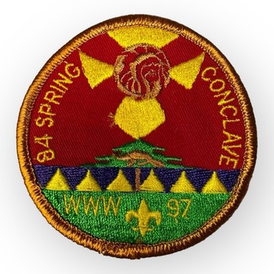 OA 1984 Spring Conclave Kit Ke Hak O Kut Lodge 97 Patch