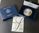 2007 W Proof $1 American Silver Eagle Dollar