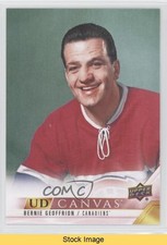 2022 Upper Deck Series 2 UD Canvas Retired Bernie Geoffrion #C251 HOF READ hj3