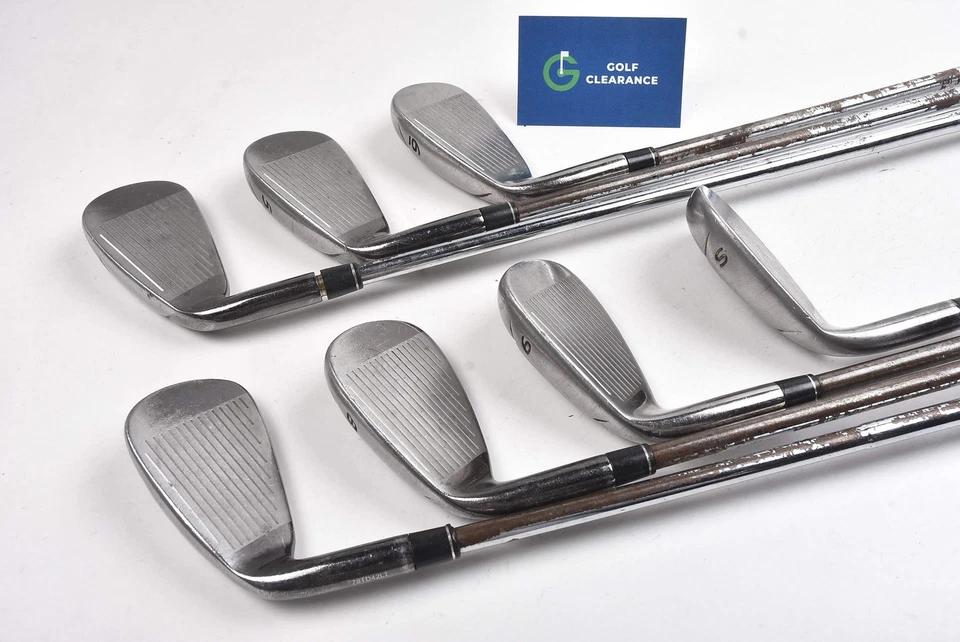 Taylormade Burner 2.0 Irons / 4-9i+SW / Stiff Flex KBS Tour Shafts - Image 3 of 4