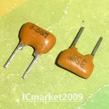 50 PCS 3.58MHz 2Pin DIP-2 Ceramic Resonator 3.58M 3.58 MHZ