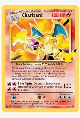 classic charizard pokemon card 2021 Celebrations Collection #4 PSA 10 Common Lands Celebrate the incredible history of the TCG hobby by adding this Charizard 2021 Pokemon Celebrations Classic Collection #4 PSA Authenticated 10 Card to your vault Pokemon CardPOKEMON CARD GAME CLASSIC