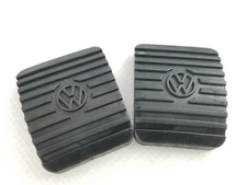 Genuine VW (CRP) Aircooled Clutch Brake Pedal Pad Pair 2x 1950-1991 311721173A