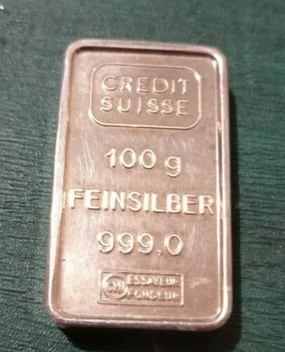 Lingotti d'argento Credit Suisse