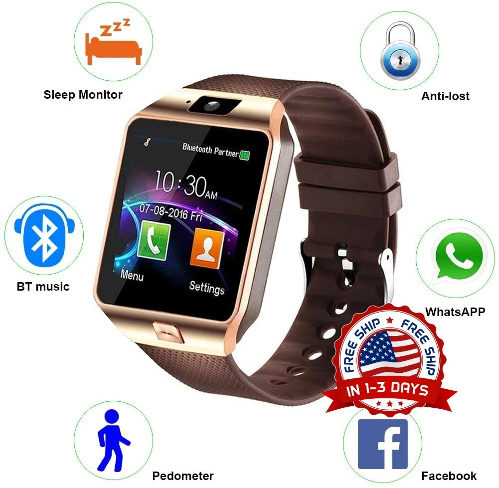 Reloj Inteligente PARA iPHONE ANDROID DE MUJER HOMBRE Relojes Inteligentes  Sm