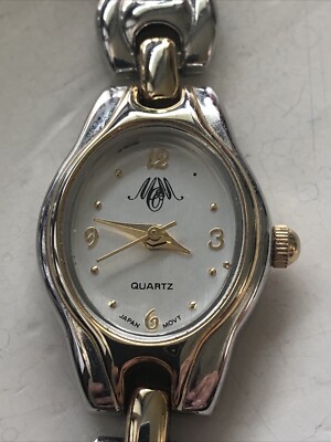 MCM Two Toned Women s Watch NEW BATTERY 