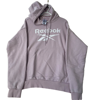Reebok Oversized Pullover Hoodie Men Reebok Classic Spell Out Graphic 2XL